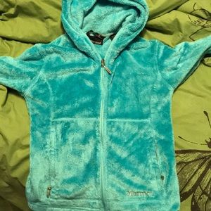 Marmot fuzzy hoodie women’s xs